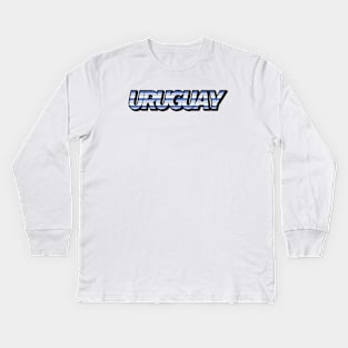 Uruguay Kids Long Sleeve T-Shirt